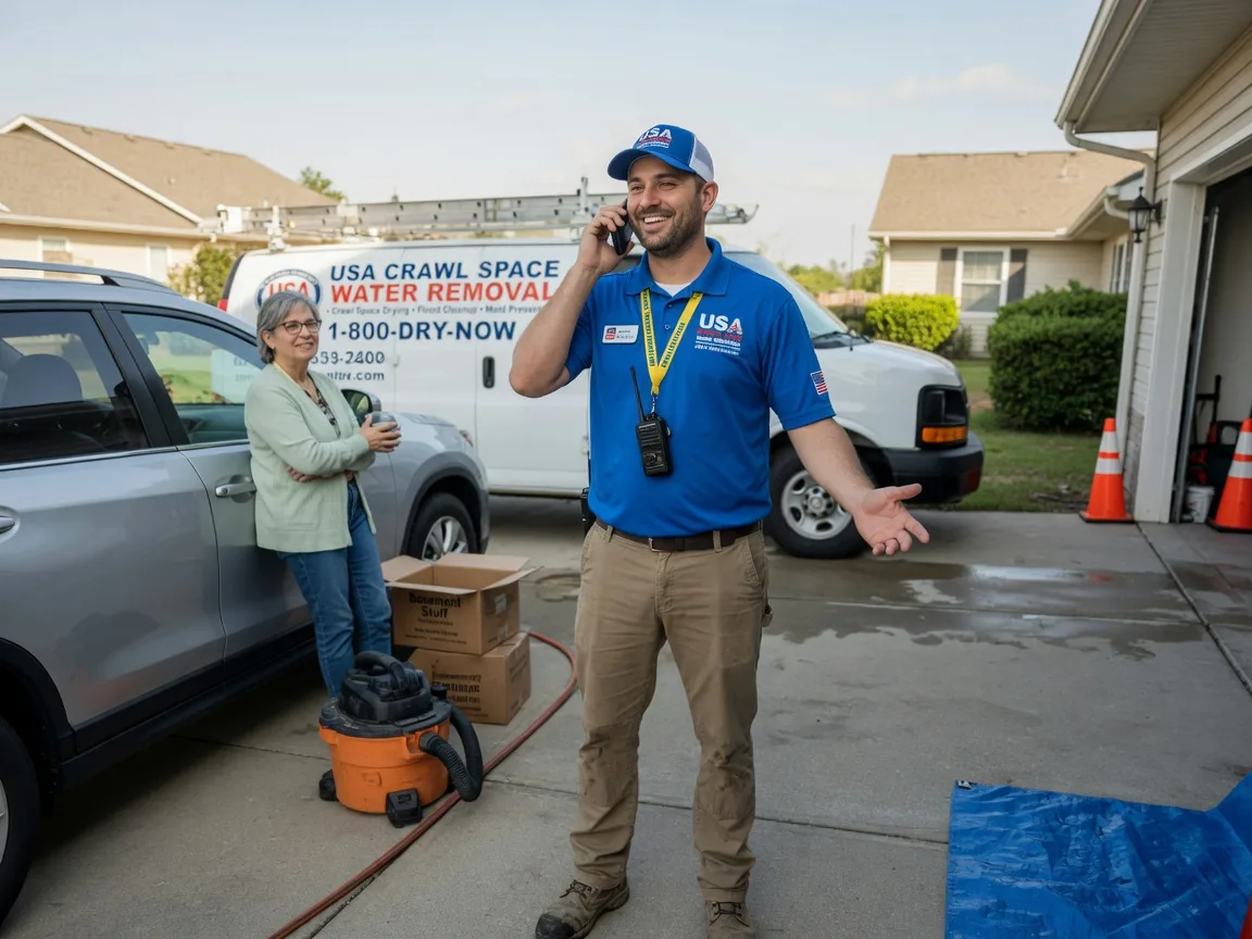 Crawl Space Water Removal Bakerstown, PA FAQs